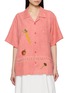 首图 - 点击放大 - STORY MFG - Greetings Hand Embroidered Cotton Linen Shirt