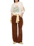 模特儿示范图 - 点击放大 - STORY MFG - Grateful Long Sleeve Cotton T-shirt