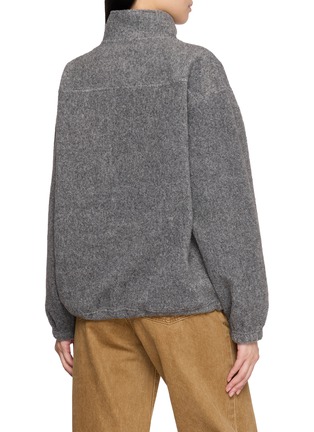 背面 - 点击放大 - DUNST - Unisex Quarter Zip Fleece Sweatshirt