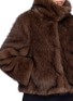  - DUNST - Cropped Fur Jacket