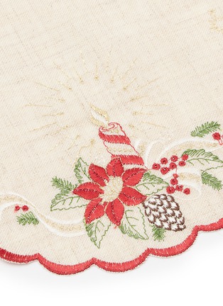 细节 –点击放大 - OTTO DOTZAUER - Festive Round Placemat