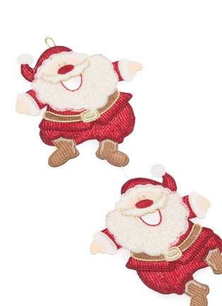 细节 –点击放大 - OTTO DOTZAUER - Mobile Santa Claus Trio Window Decoration