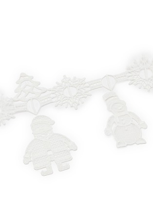 细节 –点击放大 - OTTO DOTZAUER - Santa Claus Snowman Window Decoration