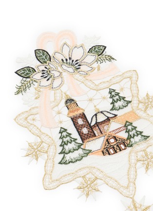 细节 –点击放大 - OTTO DOTZAUER - Festive Church Scene Window Cling