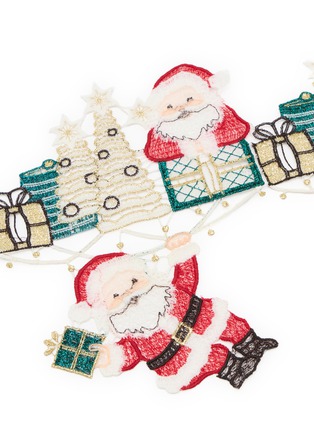 细节 –点击放大 - OTTO DOTZAUER - Hanging Santa Claus Window Decoration