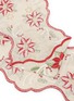 细节 –点击放大 - OTTO DOTZAUER - Embroidered Poinsettia Table Runner