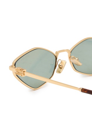 细节 - 点击放大 - MIU MIU - Main Collection Metal Cateye Sunglsees