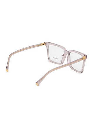 模特儿示范图 - 点击放大 - MIU MIU - DNA Acetate Square Optical Glasses