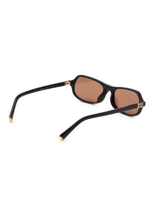 模特儿示范图 - 点击放大 - MIU MIU - Main Collection Metal Aviator Sunglsees