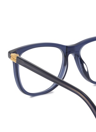 细节 - 点击放大 - MIU MIU - Miu Regard Acetate Square Optical Glasses