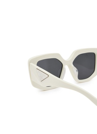 细节 - 点击放大 - PRADA - Acetate Cateye Sunglasses