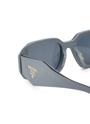 细节 - 点击放大 - PRADA - Acetate Rectangle Sunglasses