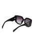 模特儿示范图 - 点击放大 - PRADA - Acetate Square Cateye Sunglasses