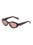 首图 - 点击放大 - PRADA - Acetate Oval Sunglasses