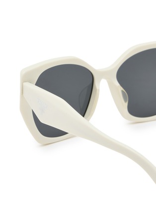 细节 - 点击放大 - PRADA - Acetate Square Cateye Sunglasses