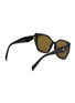 模特儿示范图 - 点击放大 - PRADA - Acetate Square Cateye Sunglasses