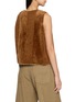 背面 - 点击放大 - ROSA MOSA - Stripe Back Shearling Vest