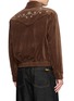 背面 - 点击放大 - FRITUR - Western Embroidered Velvet Bomber Jacket