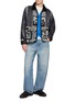 模特儿示范图 - 点击放大 - FRITUR - Crochet Patchwork Quilted Jacket