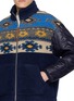  - FRITUR - Nana Patterned Fleece Quilted Jacket