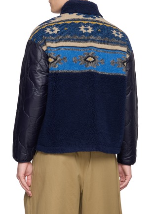 背面 - 点击放大 - FRITUR - Nana Patterned Fleece Quilted Jacket