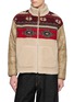 首图 - 点击放大 - FRITUR - Nana Patterned Fleece Quilted Jacket
