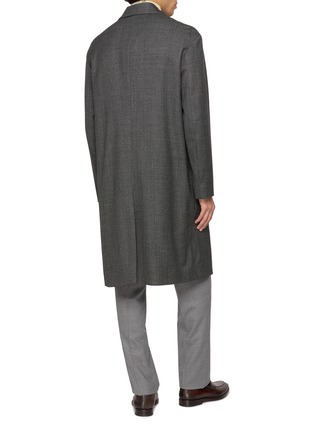 背面 - 点击放大 - LARDINI - Floral Pin Button Up Long Coat
