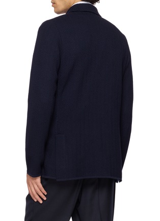 背面 - 点击放大 - LARDINI - Floral Pin Double Breasted Blazer