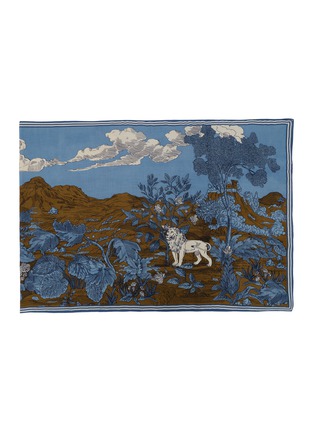 细节 - 点击放大 - INOUI EDITIONS - Histoire 70 羊毛真丝围巾