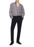模特儿示范图 - 点击放大 - PT TORINO - Slim Winter Kinetic Jogger Trousers