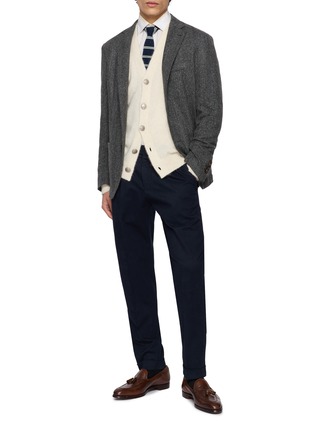 模特儿示范图 - 点击放大 - PT TORINO - Tapered Leg Pants