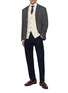 模特儿示范图 - 点击放大 - PT TORINO - Tapered Leg Pants