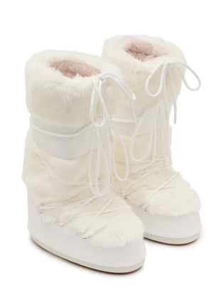 细节 - 点击放大 - MOON BOOT - ICON 系带高筒雪地靴