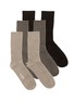 首图 - 点击放大 - ARCH4 - Lucia Ribbed Cashmere Sock Set