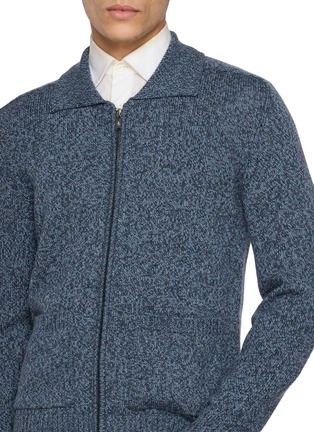 - PIACENZA 1733 - Zip Up Cashmere Overshirt Cardigan