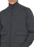  - PIACENZA 1733 - Zip Up Patch Pocket Wool Knit Cardigan