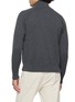 背面 - 点击放大 - PIACENZA 1733 - Zip Up Patch Pocket Wool Knit Cardigan