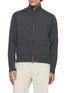 首图 - 点击放大 - PIACENZA 1733 - Zip Up Patch Pocket Wool Knit Cardigan