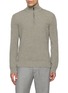 首图 - 点击放大 - PIACENZA 1733 - Quarter Zip Cashmere Knit Sweater