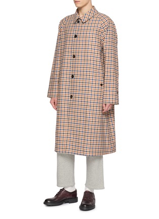 细节 - 点击放大 - J∞QUALITY  - Balmacaan Reversible Coat