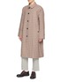细节 - 点击放大 - J∞QUALITY  - Balmacaan Reversible Coat