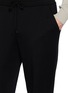  - J∞QUALITY  - Semi Wide Leg Cashmere Silk Knit Pants