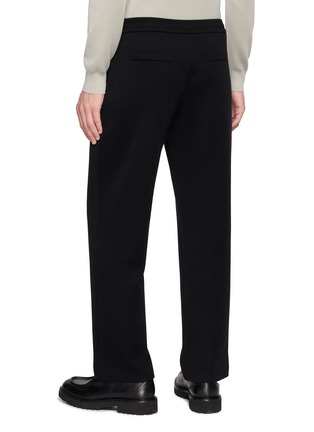 背面 - 点击放大 - J∞QUALITY  - Semi Wide Leg Cashmere Silk Knit Pants