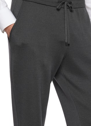  - J∞QUALITY  - Semi Wide Leg Cashmere Silk Knit Pants