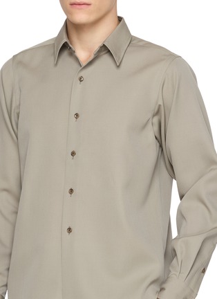  - J∞QUALITY  - Wool Silk Shirt