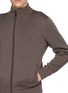  - J∞QUALITY  - Zip Up Cashmere Silk Knit Jacket