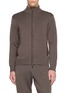 首图 - 点击放大 - J∞QUALITY  - Zip Up Cashmere Silk Knit Jacket