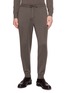 首图 - 点击放大 - J∞QUALITY  - Centre Press Cashmere Silk Knit Pants