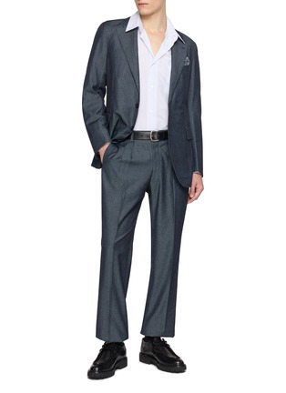 模特儿示范图 - 点击放大 - J∞QUALITY  - Smart Single Breasted Suit