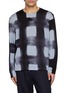 首图 - 点击放大 - J∞QUALITY  - Dyed Check Long Sleeve T-Shirt